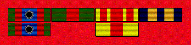 Example of 6 medals